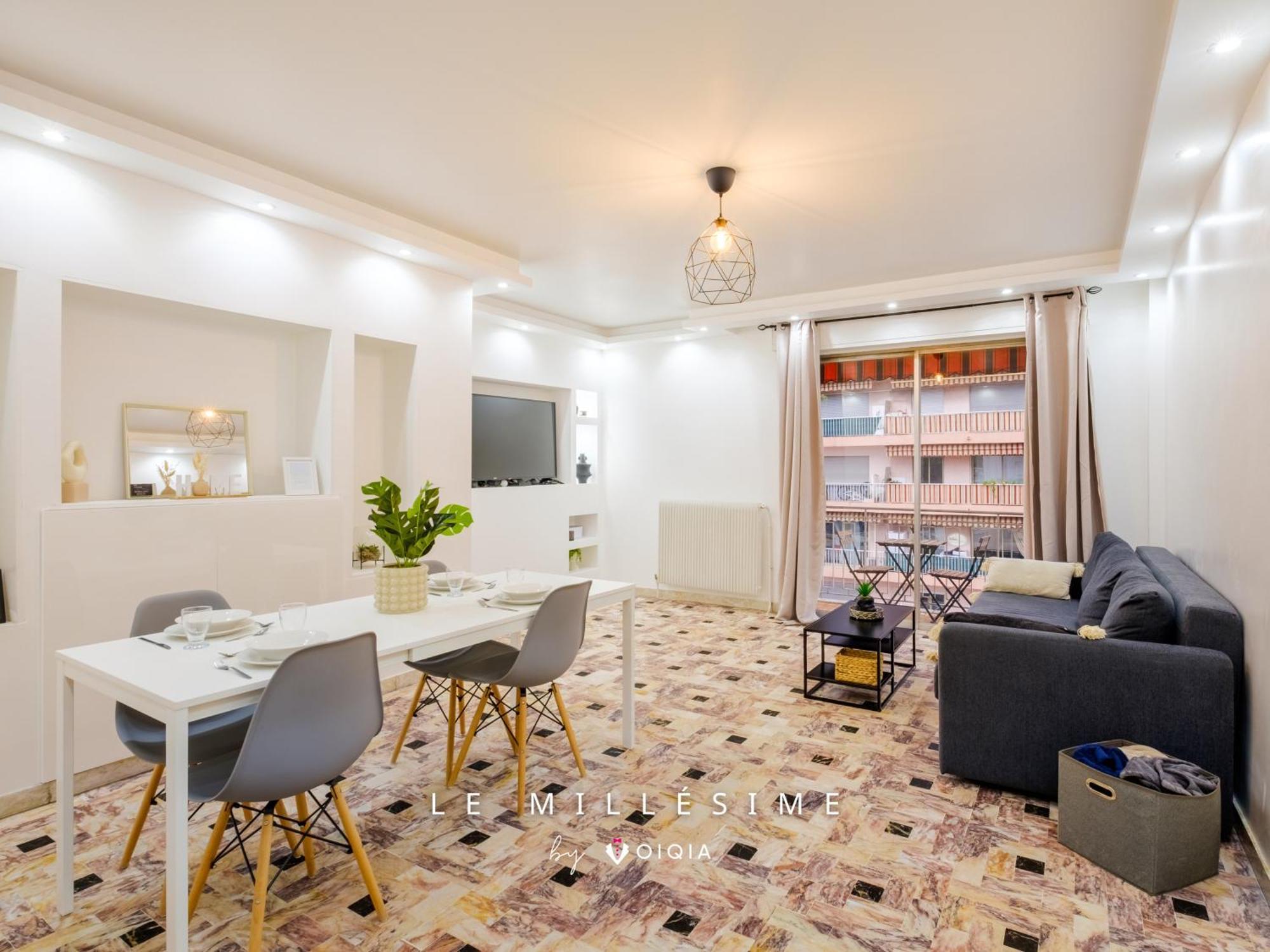 Apartament Le Millesime ~ Vue ~ Balcon ~ Parking Cagnes-sur-Mer Zewnętrze zdjęcie