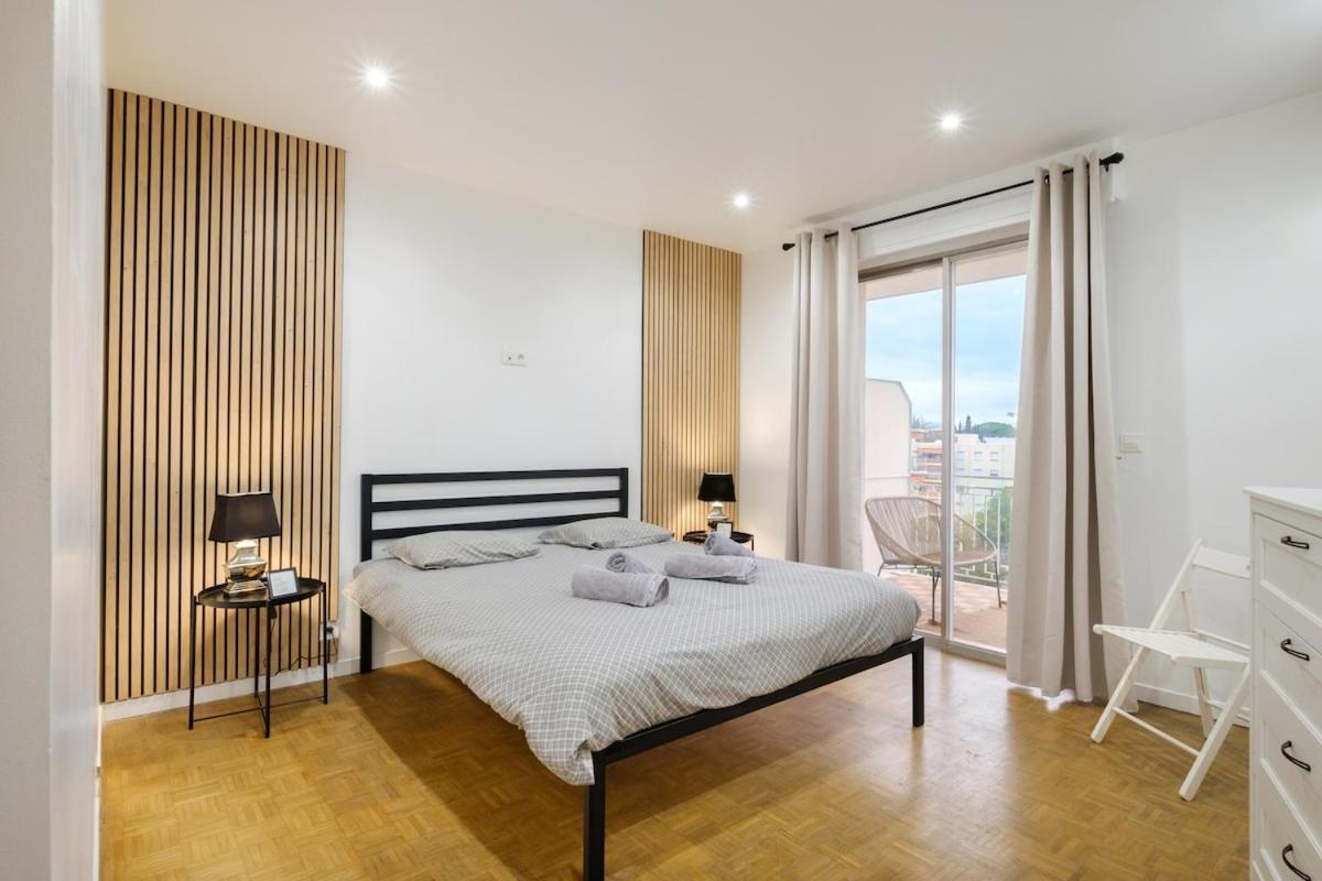 Apartament Le Millesime ~ Vue ~ Balcon ~ Parking Cagnes-sur-Mer Zewnętrze zdjęcie